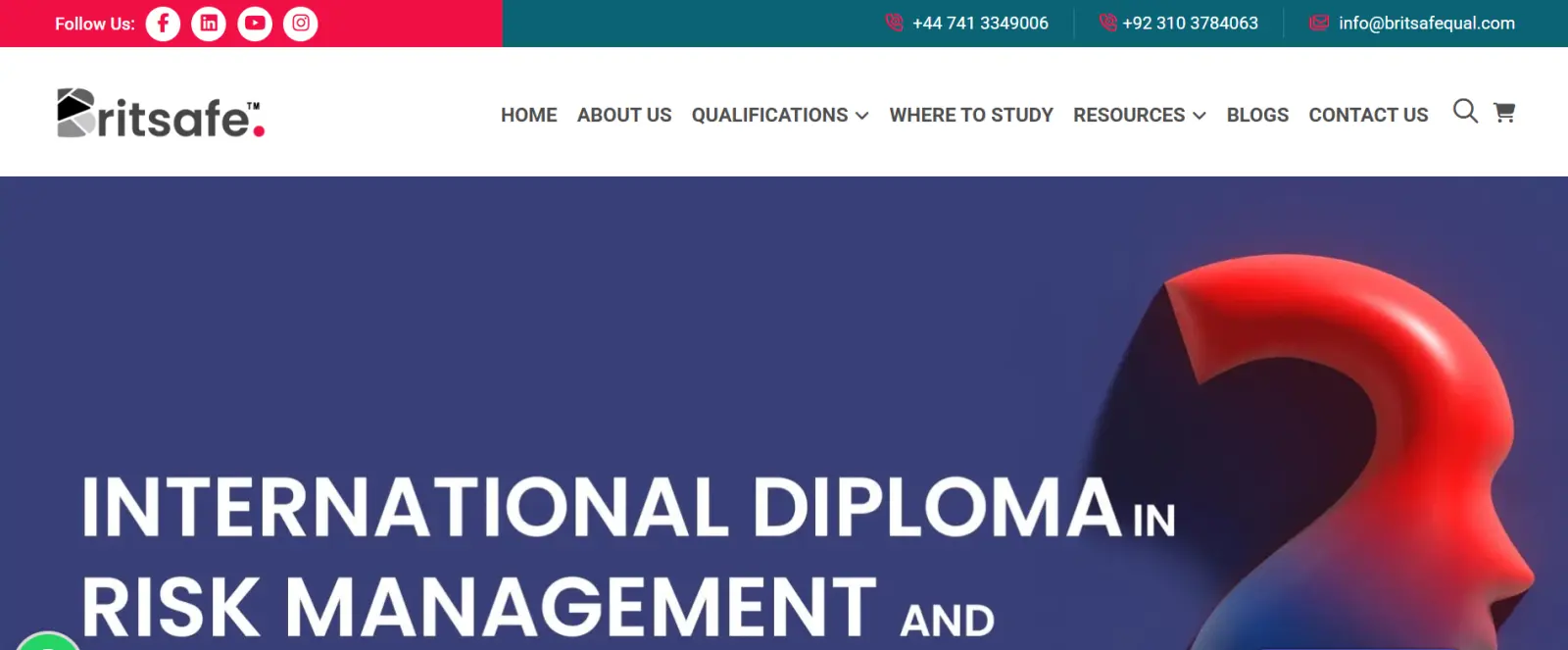 Britsafe Qualifications UK – Custom CMS, Training & Exam Management System (Laravel Case Study)